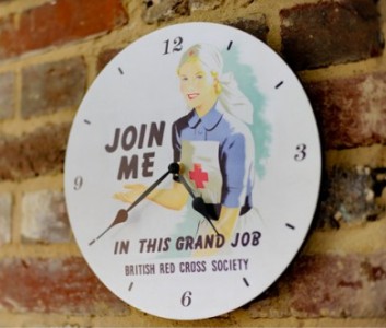 Vintage style Red Cross clock.jpg